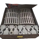 High Manganese Steel Casting Hammer Head for Mining Machine Universal Hammer Crusher Wear Parts