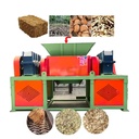 Eco-Friendly Automatic Double Shaft Shredder Silage Animal Fodder Hay Straw Grass Crushing Machine