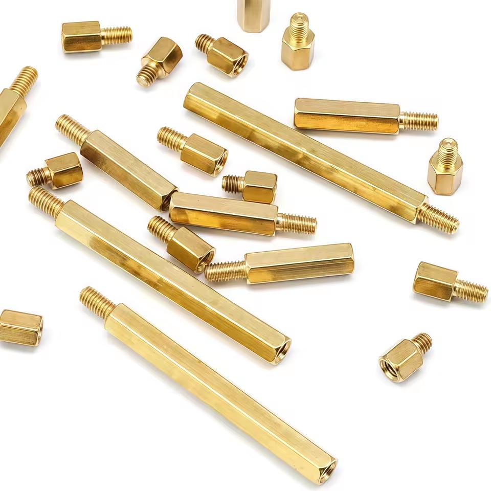 M2 M2.5 M3 Metric Hex Brass/Stainless Steel Male Female Standoff Stud Threaded Pillar PCB Column Spacer Bolt Screw Class 8.8
