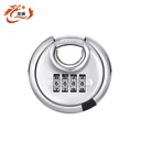 LY-005 Stainless Steel 70mm Resettable Combination Padlock with 4-Digit Combination Dial