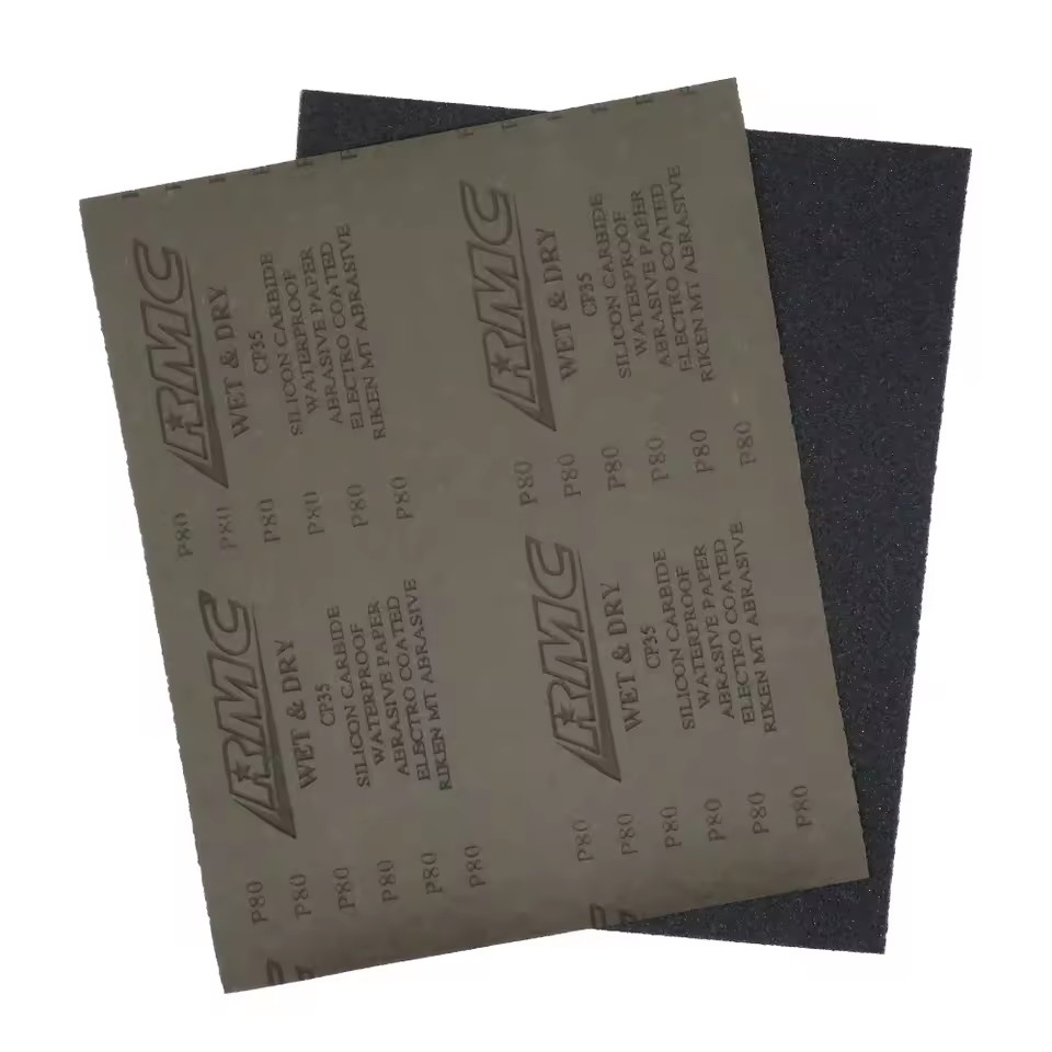 9*11inch Wet/Dry Silicon Carbide Sand Paper Waterproof Automotive Wood Abrasive Tools Polishing Sheet Customized OEM/ OBM