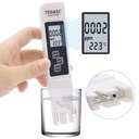 Digital Water Quality Tester TDS EC Water Test Pen Range 0-9990 Multifunctional Water Purity Temperature Meter TEMP PPM Tester