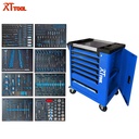 RTTOOL Factory Direct Sales 279 Pcs Tools Sets Rolling Box Garage Workshop Tool Cabinet Tool Trolley with Wheels