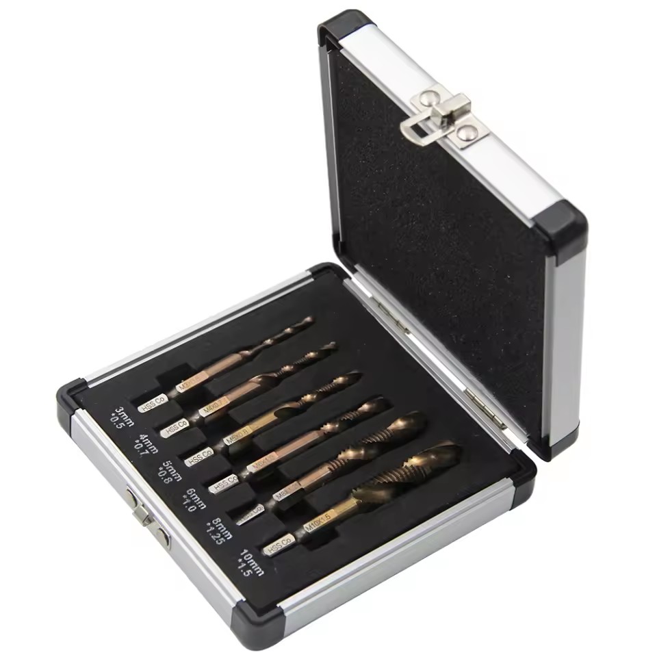 M35 Cobalt Plated Metric Composite Tap Drilling and Tapping Integrated Machine Tap