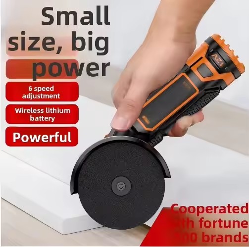 Multi-functional Small Hand Grinder Lithium Battery Mini Angle Grinder Household Rechargeable Grinder, Sander