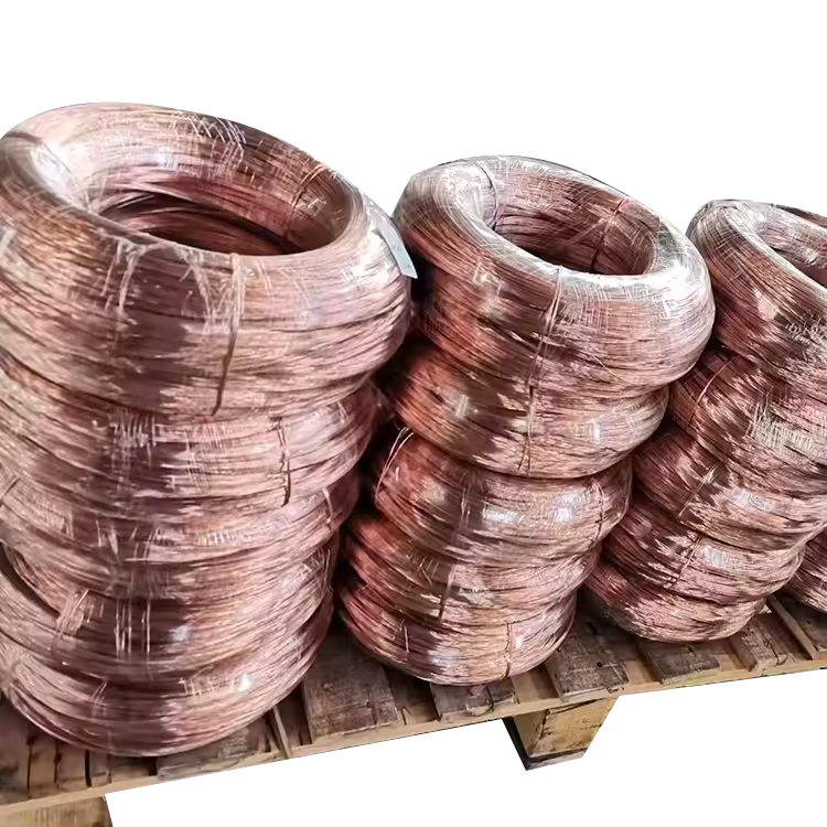 Copper Wire Rod Price Per Ton ASTM C34500 C34700 C34900 C36000 C37890 C38000 Insulated Copper Wire