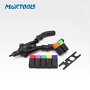 OEM 270mm Heavy Duty Hand Nut Riveter Industrial Rivet Nut Tool Carbon Steel Manual Rivet Gun for Automotive Repair