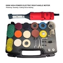 Heavy Duty Electric Die Grinder Kit 550W Variable Speed Rotary Tool Set Handheld Grinding Polishing Machi for Metal Wood