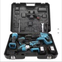 OEM 20V Power Tool Set Rechargeable Lithium Brushless Cordless Adjustable Wrench in Hard Case