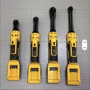 1/2" Portable Cordless Electric Ratchet Wrench 3/8" Brushless Right Angle Battery Power Gear Wrench High Torque Ratchet Handle