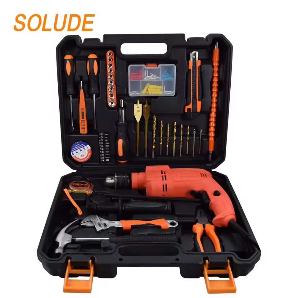 13mm Heavy Duty Impact Electric Hand Portable Machine 850w High Power Tool Set and Impact Combo Drill