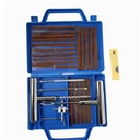 28pc Tire Repair Kit Heavy Duty, Flat Puncture Patch Tool Set, Fix Punctures and Plug Flats Patch Kit for Car, Truck, ATV, -001