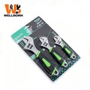 Household Efficient Adjustable Wrench Set Adjustable Opening Effort-saving Design for Daily Repair 6-8-10/8-10-12 inch