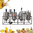 Full Automatic Palm Olien Oil Refining Machine Coconut Sunflower Oil Refinery Machine