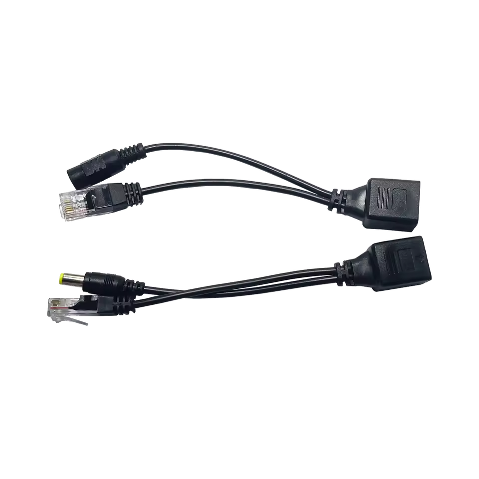 Power Supply Module 48V To 12V DC Output 802 3af Over Ethernet Adapter Active PoE Injector Splitter for IP camera