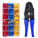 30J 700Pieces HS-30J Multi-function Ratchet Type Terminal Crimping Plier Set