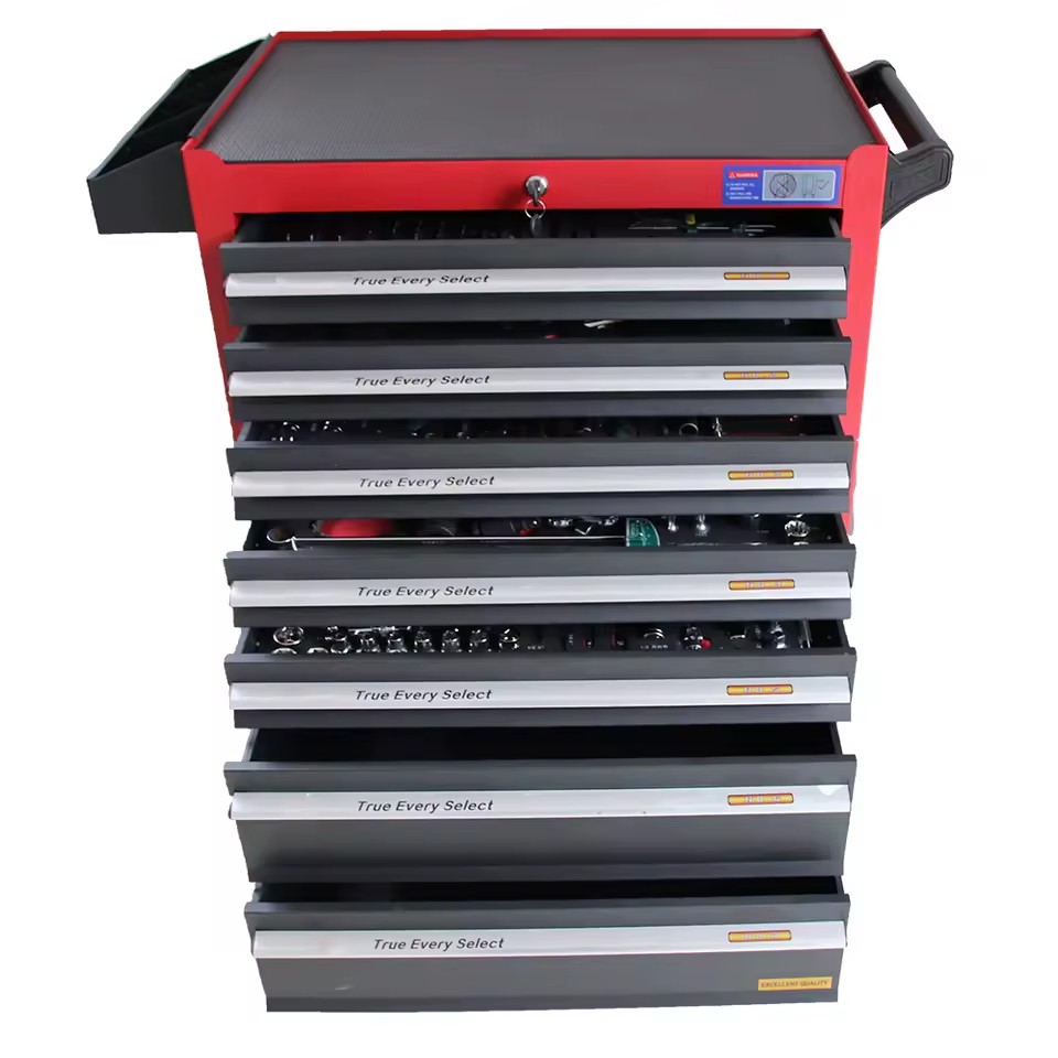 Automotive Auto Repair Tool Cabinet Roller Cabinet With 333pcs Tools
