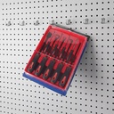 Qixin 9pcs Different Size Cleaning Tools Chrome Vanadium Steel Foot Scraper Pick & Hook Set