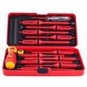 Qixin OEM Custom Wholesale Multi-Bit Electrician Insulated 13PCS VDE Certified Insulated Screwdriver Set 1000v