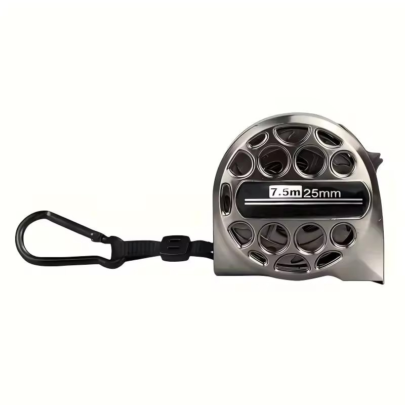 High Quality Stainless Steel Tape Measure Rust-Free Black Stone Waterproof Washable Metric System
