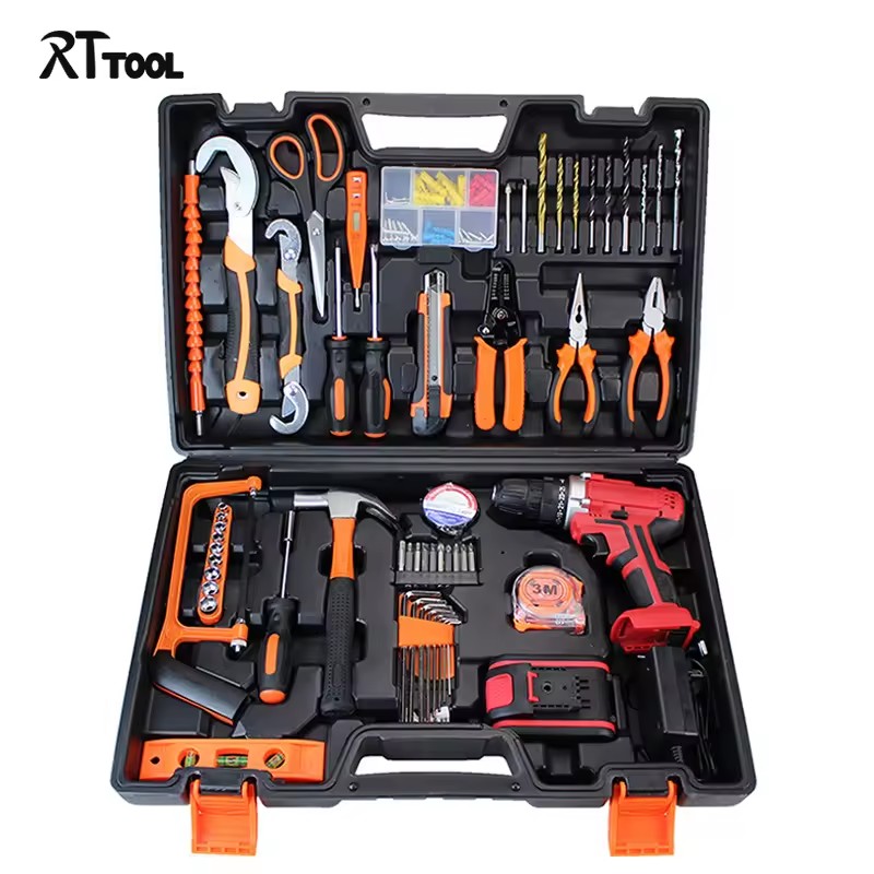 Test 59 Pieces Promotional Metric Combination Tool Socket Set Tool Box