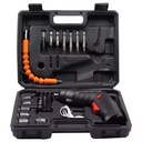 Rechargeable DIY Mini Automatic Screwdriver Industrial Grade Cordless Household Drill Tool Suite Lithium Battery Power Source