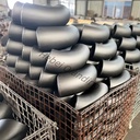 Carbon Steel Pipe Fittings Long Radius Elbow SCH20 SCH40 XS XXS SGP Seamless 90Deg Black Painting