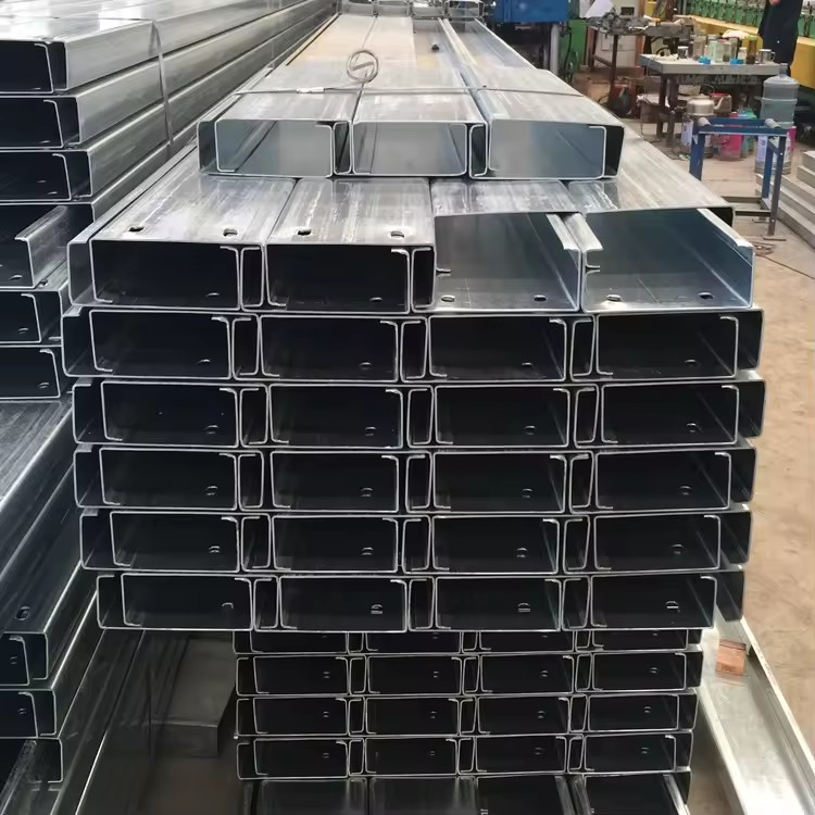 C Channel 6x10.5 Standard Size of C Purlins Black Carbon Steel Channel Profiles