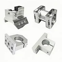 Oem Custom Precision Spindle Mount Base Adapter Anodizing Aluminum Alloy Cnc Machining Milling Parts