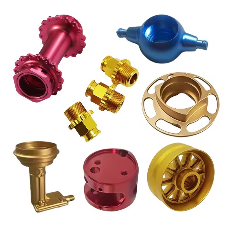 OEM Custom Precision CNC Machining Parts Stainless Steel Brass Sandblasted Anodized Lathe Turning Milling Service