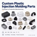 Custom Plastic Injection Molding Manufacturer ABS POM PEEK Nylon PP PC Threaded Inserts Overmolding Rapid Prototyping Low MOQ
