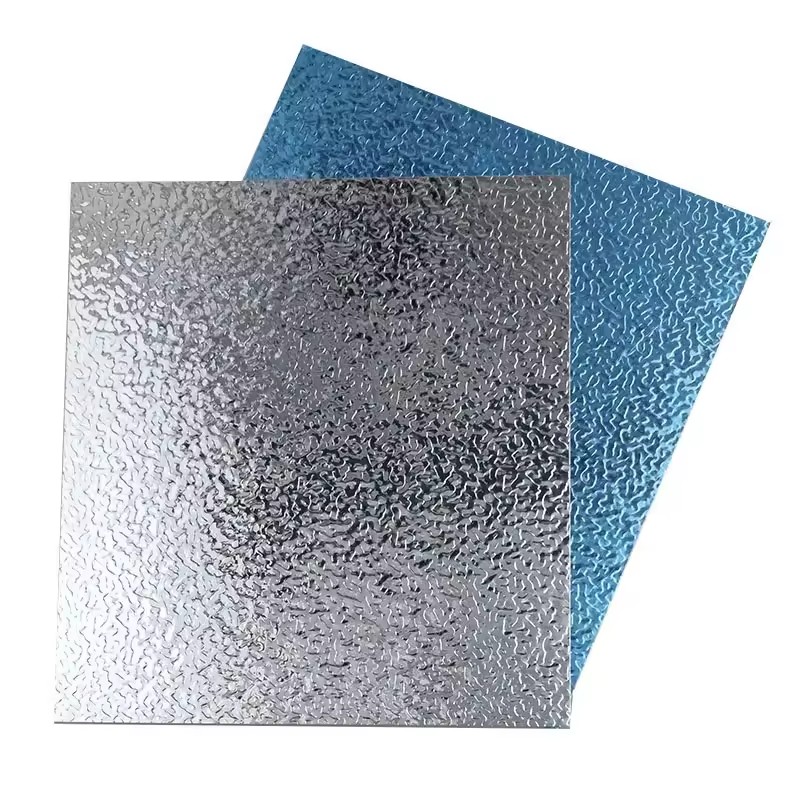 Customized 1xxx 3xxx 5xxx 1060 H24 H28 Insulated Aluminum Plate Wholesale Stucco Embossed Aluminum Coil Orange Peel