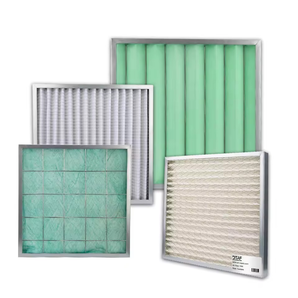 Washable All Aluminum Panel Air Filter Camfil Cotton Filter Roll Hvac G3 G4 for Chimney