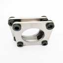 304 Stainless Steel Elastic Buffer Pad Coupling Diaphragm 8 Hole Rubber Grommet Flexible Shaft Connector Vibration Dampener