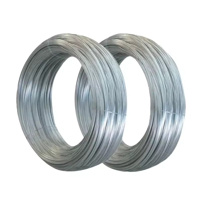 Long Steel Products Iron Wire Q195 Hot Dipped Galvanized Steel Nail Wire Electro Galvanized Steel Wire for Nil and Fence