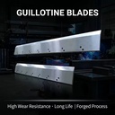 Paper Guillotine Cutting Blades 1000mm Tungsten Carbide Industrial Knives for Paper Cutting Machine 89-95HRA Hardness
