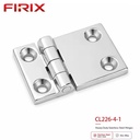 CL226-4-1 FIRIX Industrial Heavy Duty Stainless Steel External Butt Hinge | Precision Cast 8mm Thickness 180 Opening Angle 1