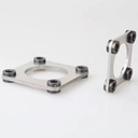 Torsional Dampener Elastic Buffer Pad Coupling 304 Stainless Steel Rubber Grommet Flexible Shaft Connector Disc