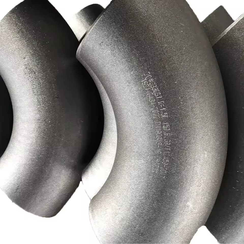 Factory Direct Sales ANSI B16.9 Carbon Steel Pipe Fittings SCH20 SCH40 90 180 Degree Elbow