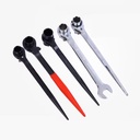 High Quality Pointed Handle Single End Ratchet Socket Wrench Dual-purpose Quick Movable Combination Spanner Ratchet Wrench