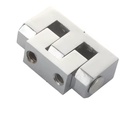 Adjustable 180 Degree Zinc Alloy Chrome Plated 2mm Thickness Cabinet Door Window Hinges Cylinder Modern 1 Year Warranty