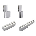 Industrial Detachable Zinc Alloy Chrome Plated Adjustable Hinge Distribution Box Industrial Door Window Hinges Outdoor Hotel