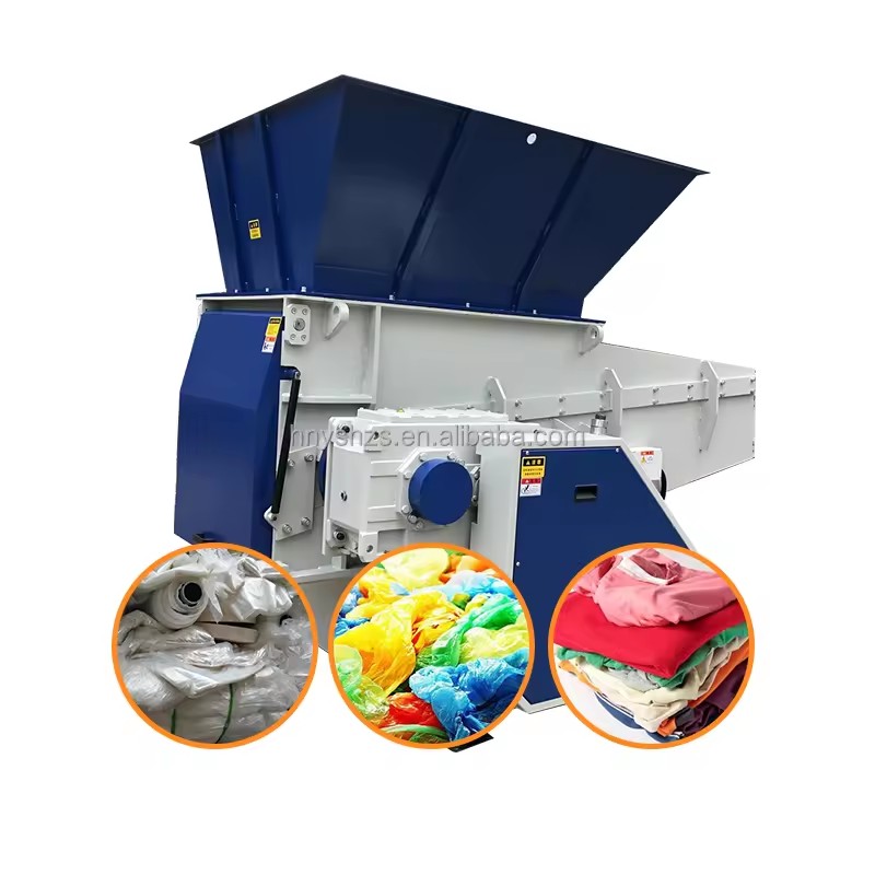 Plastic Shredder 250kg/h Machine Plastic Shredder Folie Plastic Shredder for Pe Film