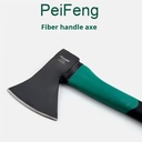 Factory Direct Portable High Quality Tactical Splitting Carbon Steel Camping Wood Splitting Hatchet PP Axe for Wholesale