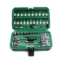 54PCS 6.3MM (1/4") Satellite Socket Set, CR-V Steel Ratchet Wrench Kit for Auto Repair & Home Maintenance