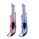 Whole Sale DIY Carbon Steel Blade with Push Button Style Utility Knife for Unpacking Parcels and Cartons OEM Household Use