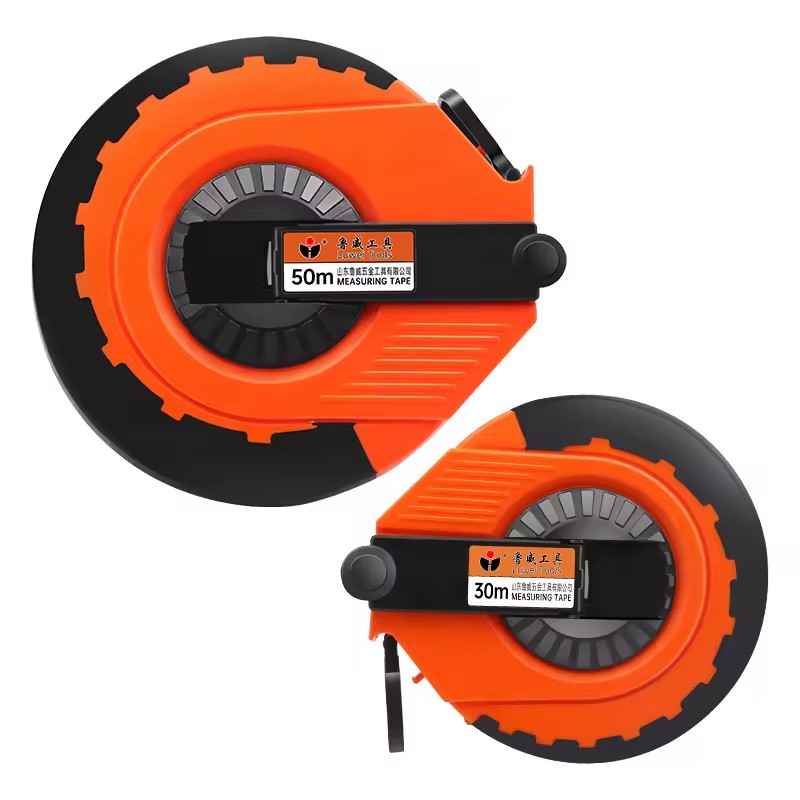 High-Precision Household Essential 30M 50M 100M Case Steel Tape Measure