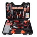 128 Pcs Professional Mechanics Hand Tool Set with 21V Cordless Drill Driver