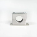 Hydraulic Pipe Clamp Heavy-Duty Single Hole Aluminum Alloy Hex Bolts Heavy Tube Clamp Hex Bolts Hose Clamp 38mm