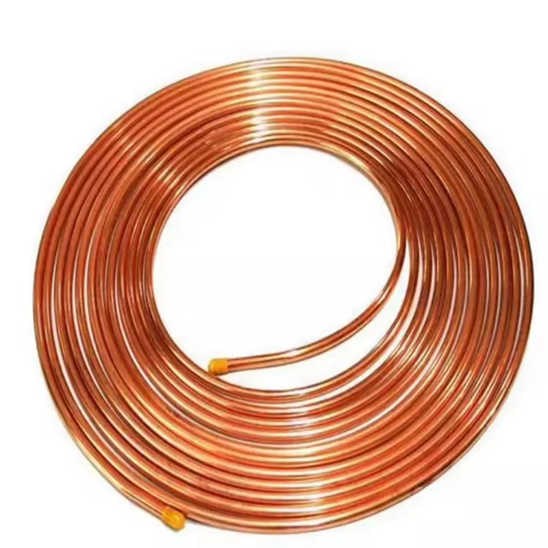 Air Conditioner Copper Tube/Pipe 1/4'' 1/2'' 3/8'' C12200 Alloy with Bending & Welding Services